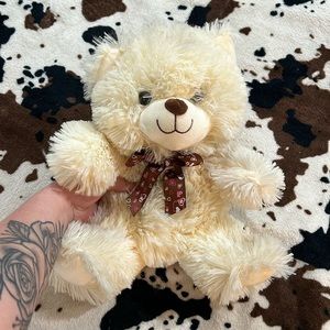 *NEW* chocolate scented teddy bear size 12” H x 10” W approx.